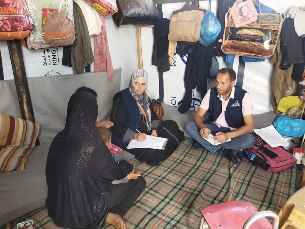 Psycholog*innen im Nothilfeeinsatz in Gaza